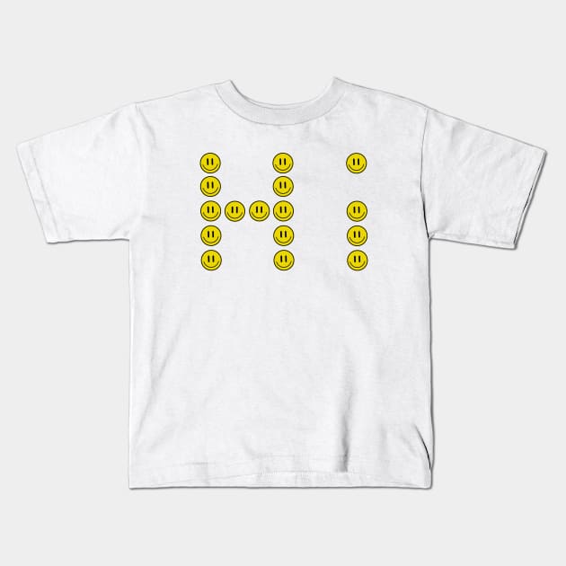 Smiles Kids T-Shirt by WordsGames